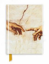 Foiled Journal Michelangelo Creation Hands
