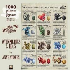 1000Piece Jigsaw Anne Stokes Wyrmlings  Egg