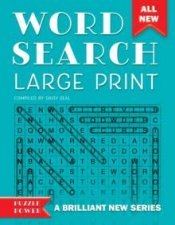 Word Puzzle Large Print turquoise
