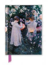 Foiled Journal John Singer Sargent Carnation Lily Rose