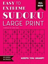 Sudoku Large Print Pink