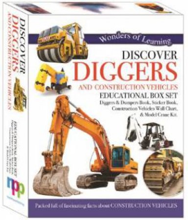 Wonders Of Learning: Discover Diggers And Construction Vehicles (Educational Box Set) by Various