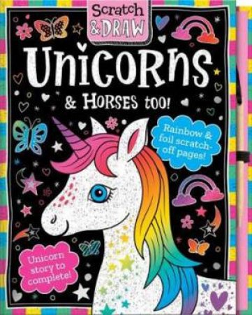 Scratch And Draw: Horses And Unicorns