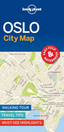 Lonely Planet: Oslo City Map
