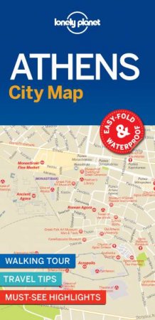 Lonely Planet: Athens City Map