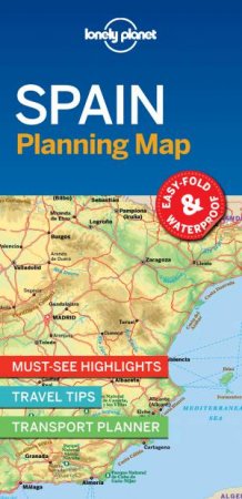 Lonely Planet: Spain Planning Map by Lonely Planet