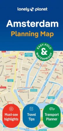 Lonely Planet Amsterdam City Map by Lonely Planet