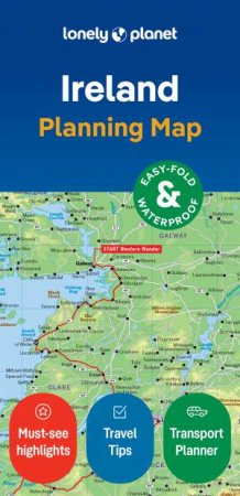 Lonely Planet Ireland Planning Map by Lonely Planet