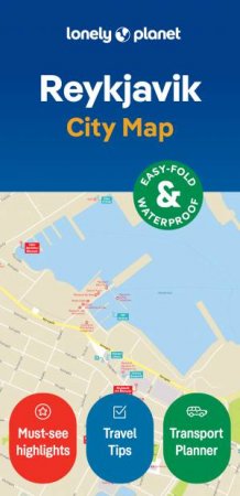 Lonely Planet Reykjavik City Map by Lonely Planet