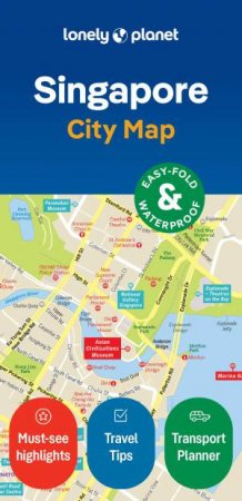 Lonely Planet Singapore City Map by Lonely Planet