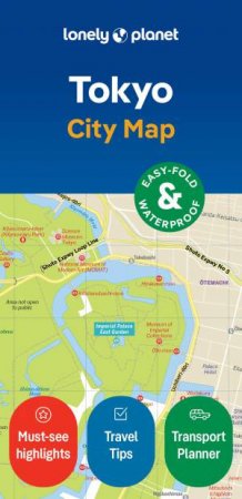 Lonely Planet Tokyo City Map by Lonely Planet