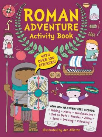 Roman: Adventure Activity Book by Jen Alliston