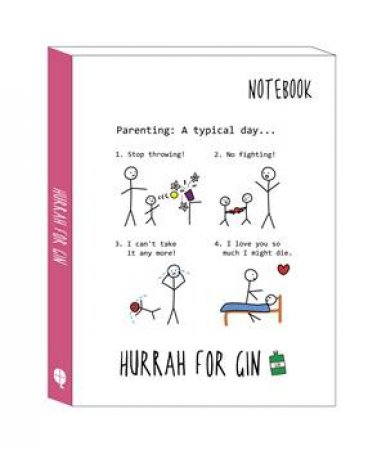 Hurrah For Gin: Small Paperback Notebook by Ms. Katie Kirby