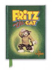 Foiled Journal R Crumb Fritz The Cat