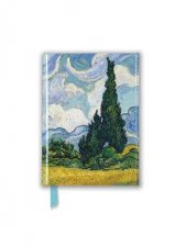 Foiled Pocket Journal Vincent Van Gogh Wheat Field With Cypresses