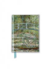 Foiled Pocket Journal Claude Monet Bridge Over A Pond Of WaterLilies