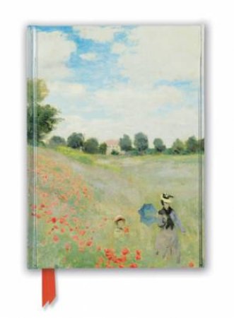 Foiled Journal: Claude Monet, Wild Poppies, Near Argenteuil by Various
