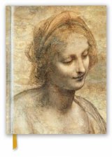 Sketch Book Leonardo Da Vinci Detail Of The Head Of The Virgin