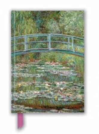 Foiled Blank Journal: Claude Monet, Bridge Over A Pond For Water Lilies by Various