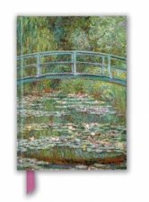 Foiled Blank Journal Claude Monet Bridge Over A Pond For Water Lilies