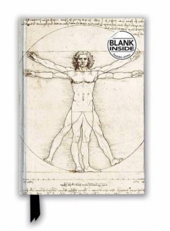 Foiled Blank Journal: Leonardo Da Vinci, Vitruvian Man by Various