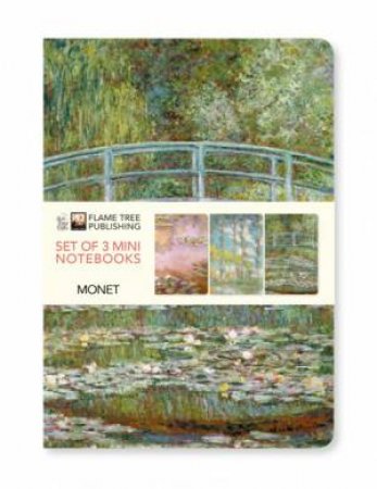Mini Notebook Collection: Claude Monet (Set Of 3) by Various