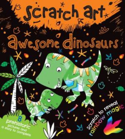 Scratch Art Fun Mini Dinosaurs by Various