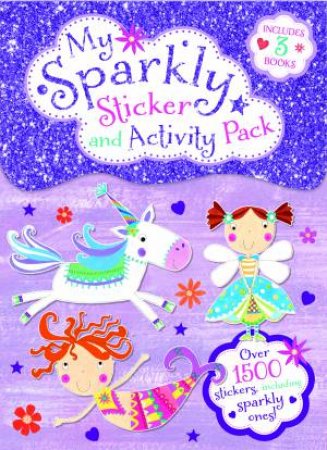 Sticker & Activity Pack Sparkly Stickers by Various