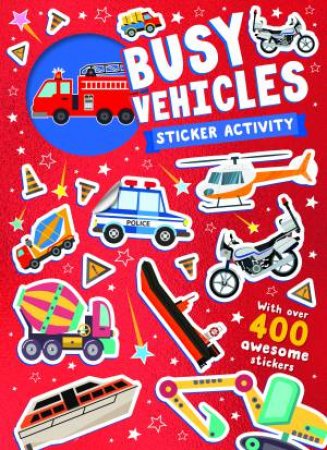 Funky Stickers Busy Vehicles by Various