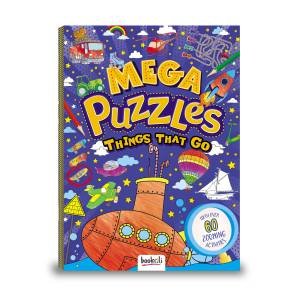 Mega Puzzles: Things That Go by Various