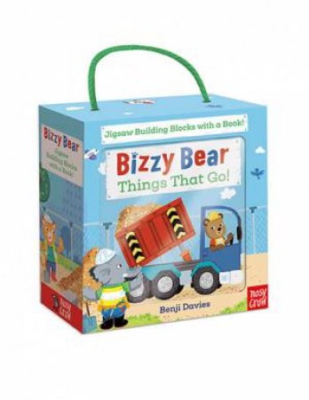 Bizzy Bear Book And Blocks Set by Benji Davies