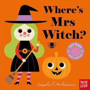 Where's Mrs Witch? (Felt Flaps) by Ingela Arrhenius