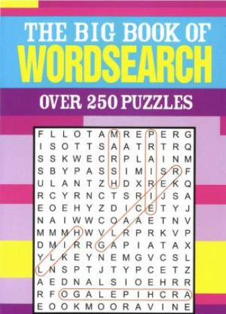 The Big Book Of Wordsearch by Various
