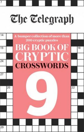 The Telegraph Big Book Of Cryptic Crosswords 9 by Various