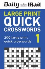 Daily Mail Large Print Quick Crosswords Volume 1