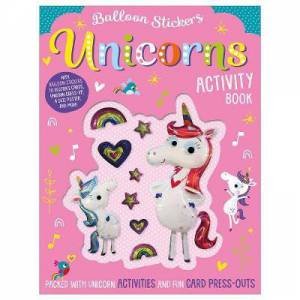 Balloon Sticker Activity Book: Unicorns