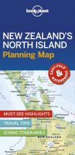 Lonely Planet New Zealands North Island Planning Map