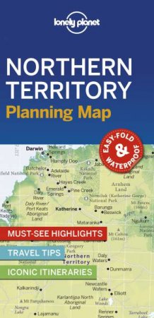 Lonely Planet Northern Territory Planning Map by Various