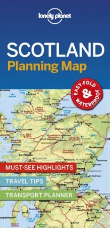 Lonely Planet: Scotland Planning Map (1st Ed)