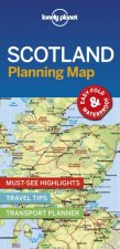 Lonely Planet Scotland Planning Map 1st Ed