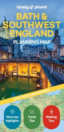 Lonely Planet Bath & Southwest England Planning Map by Lonely Planet