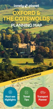 Lonely Planet Oxford & the Cotswolds Planning Map by Lonely Planet