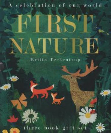 First Nature Three Book Set by Britta Teckentrup