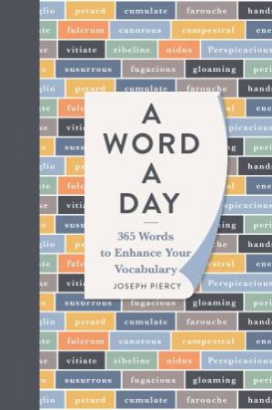 A Word A Day by Joseph Piercy