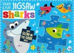 Touch And Play 48pc Jigsaw Sharks