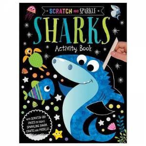 Scratch & Sparkle: Sharks Activity Book