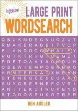 Large Print Wordsearch