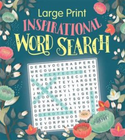 Inspirational Large Print Wordsearch by Various