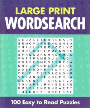 Classic Large Print Wordsearch by Various