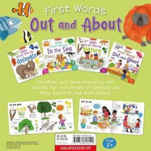 Miles Kelly: 100+ First Words (4 Book Pack)